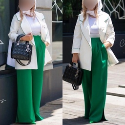 کت و شلوار زنانه کرپ اندونزی سایز 34 تا 60 قد قابل تغییر رنگ بندی 24 تا برند آنا