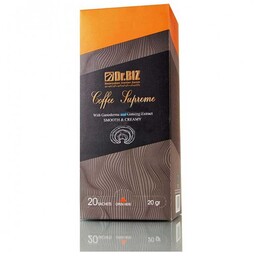 قهوه سوپریم با قارچ گانودرما. 20 عددی.