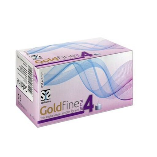 سرسوزن قلم تزریق انسولین گلد فاین GoldFine 4