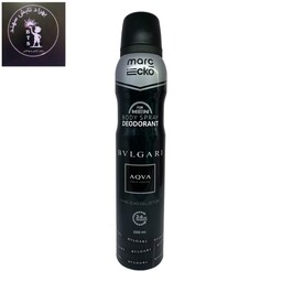 اسپری خوشبو کننده بدن مردانه Bvlgari Aqva Pour Homme مارک اکو 200 میل