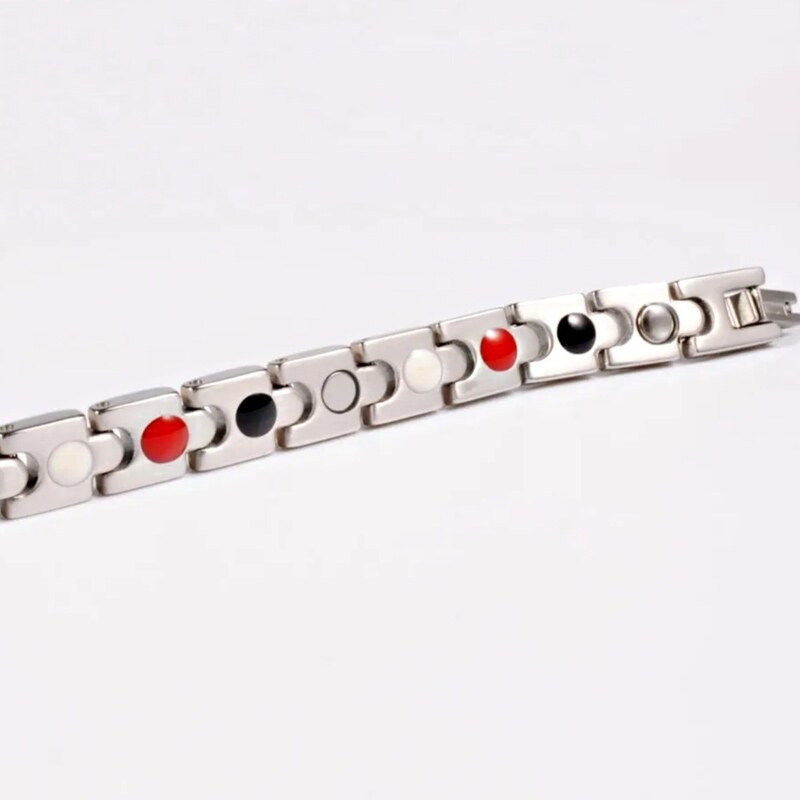 دستبند زنانه مغناطیسی مدل کواترا کد m9