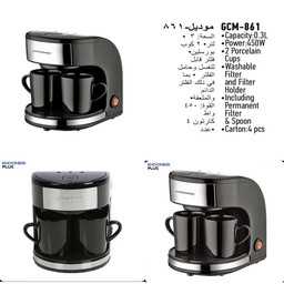قهوه ساز گوسونیک مدل GCM-861 با 18 ماه گارانتی می سرویس 