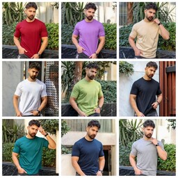 تیشرت ساده مردانه مارک zara در رنگ بندی متنوع 