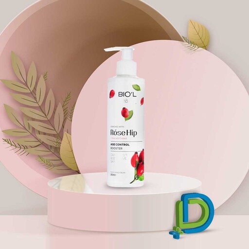 کرم پمپی دست و صورت بیول مدل Rose Hip حجم 250 میلی لیتر