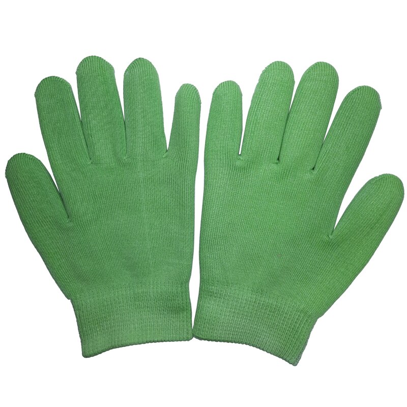 دستکش سیلیکونی سبز آبی فدک  (حاوی روغن های بهبود دهنده)