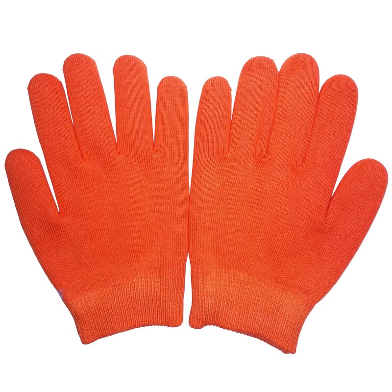 دستکش سیلیکونی نارنجی فدک  (حاوی روغن های بهبود دهنده)
