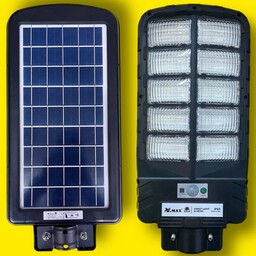چراغ خورشیدی خیابانی 300 وات برند ویمکس مدل IR-V80300 با نور مهتابی و قابلیت ضد آب و گارانتی دار