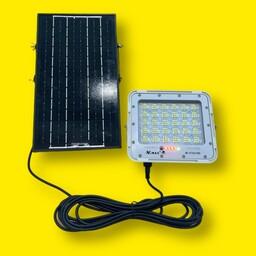 پروژکتور خورشیدی 100 وات برند ویمکس مدل IR-V76100 دارای نشانگر باتری و فلشر پلیسی و گارانتی دو ساله