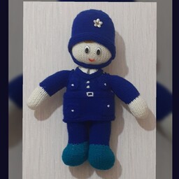 عروسک بافتنی پلیس 