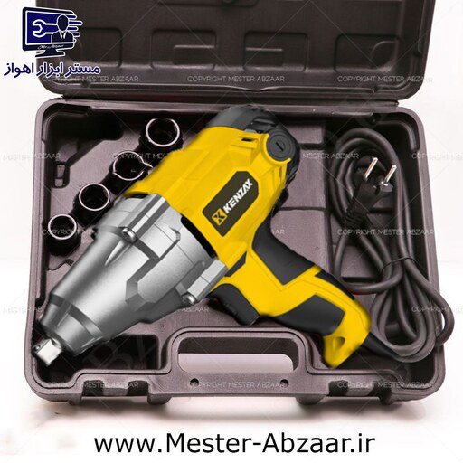 بکس برقی حرفه ای 1.2 اینچ 900 وات کنزاکس با گارانتی معتبر مدل KENZAX 2409