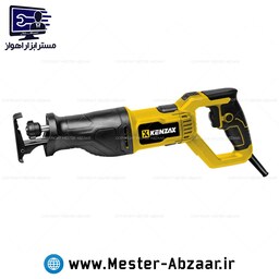 اره افقی بر برقی 1050 وات حرفه ای دسته متحرک کنزاکس صنعتی با گارانتی مدل KENZAX 4115