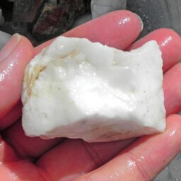 سنگ راف جاسپر سفید عقیق شیری معدنی q5