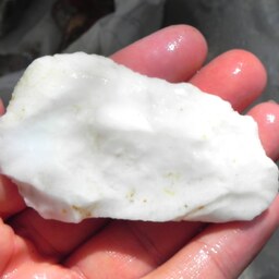 سنگ راف جاسپر سفید عقیق شیری معدنی q17