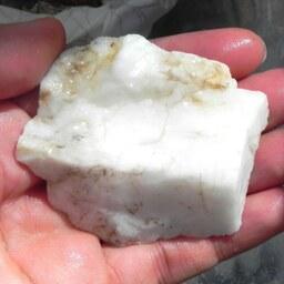 سنگ راف جاسپر سفید عقیق شیری معدنی q2