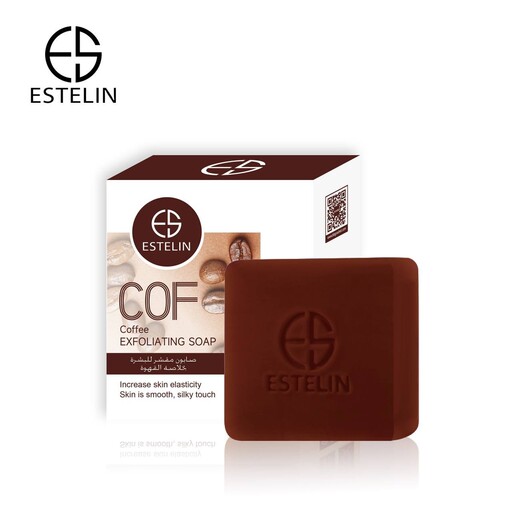 صابون لایه بردار قهوه استلین Estelin Coffee Exfoliating Soap