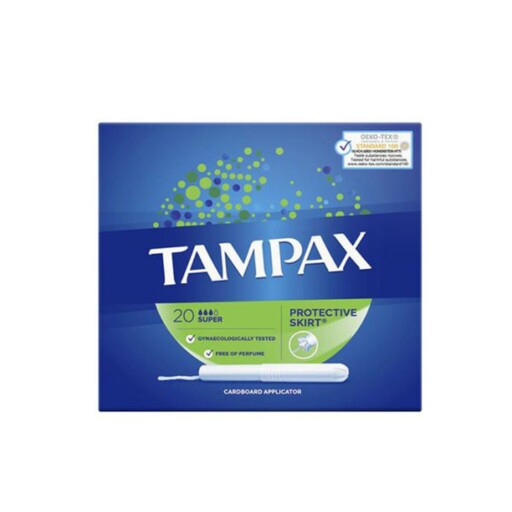 تامپون تامپکس Tampax Super سوپر 20 عددی سه قطره