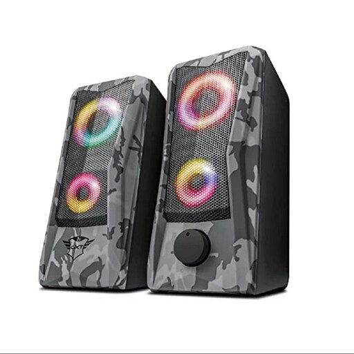 اسپیکر تراست گیمینگ مدل TRUST GXT 606 JAVV RGB ILLUMINATED 2.0 SPEAKER