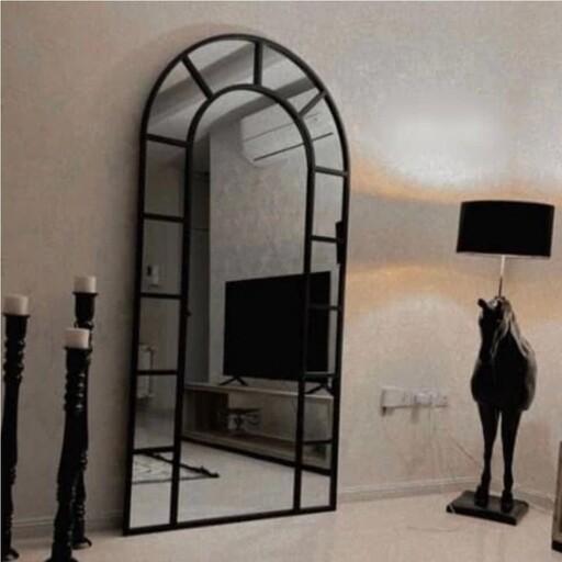 آینه قدی گنبدی با قاب فلزی (پسکرایه)