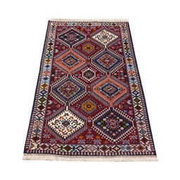 فرش دستباف قشقایی یلمه شیراز شکروی کد 11202