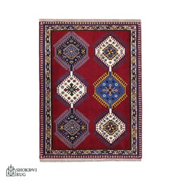 فرش دستباف قشقایی یلمه شیراز شکروی کد 11193