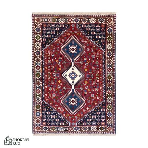 فرش دستباف قشقایی یلمه شیراز شکروی کد 11207