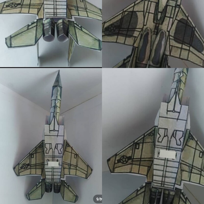 کیت ساخت ماکت جت جنگنده F-15