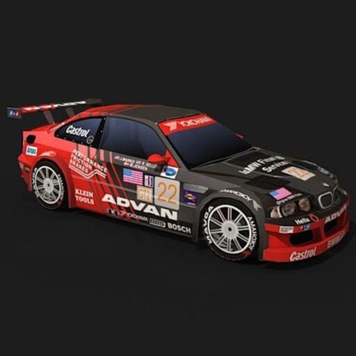 کیت ساخت ماکت ماشین BMW.M3 GTR