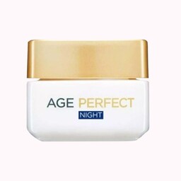 کرم شب   ایج پرفکت ، ضد چروک  و جوانساز و حجم 50 میلی لیتر  Dermo-Expertise Age Perfect Reinforcing Rich Cream Night