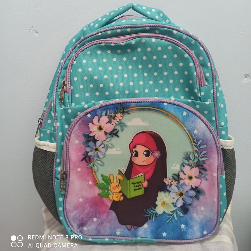 کیف مدرسه دخترانه طرح حجاب 