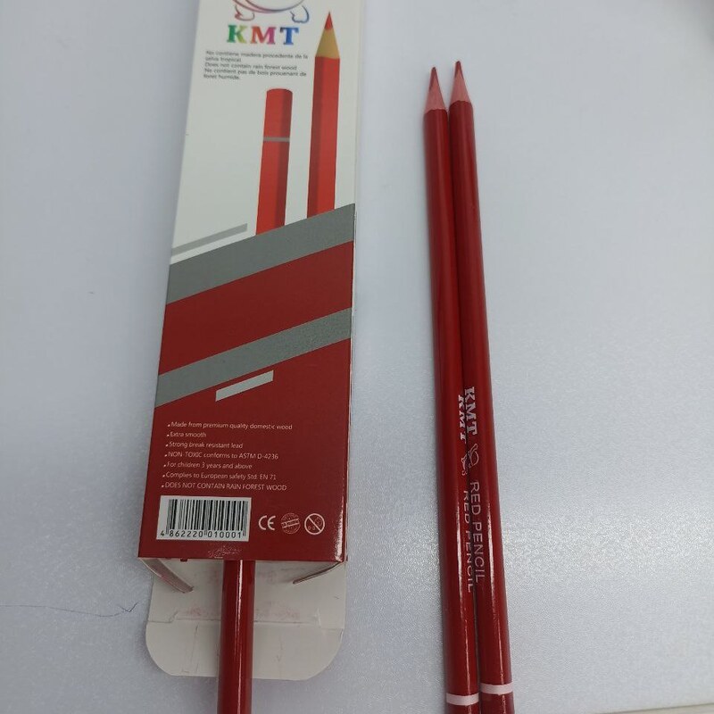 مداد قرمز KMT با کیفیت و پررنگ