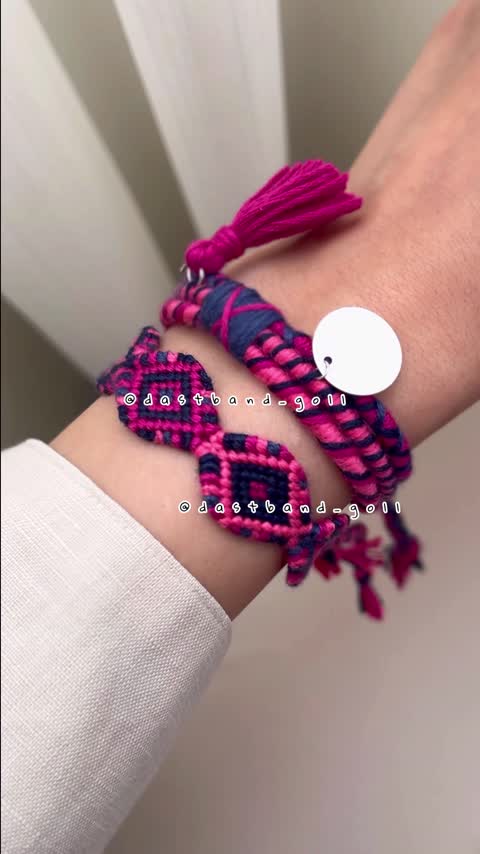 دستبند دستبافت سنتی سرخپوستی 