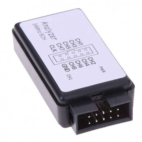 لاجیک آنالایزر USB به همراه بافر 24M 8CH