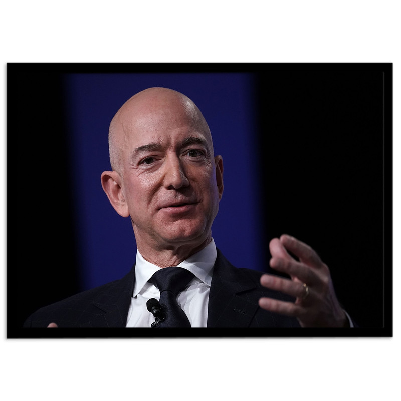 تابلو نوری بکلیت مدل طرح جف بزوس Jeff Bezos مدل بکلایت B-s1936 ارسال فوری مدل 1