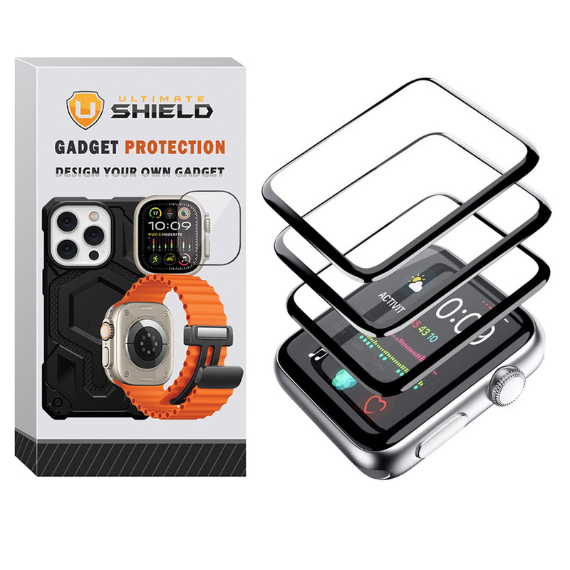 محافظ صفحه نمایش آلتیمیت شیلد مدل Film Protector UL مناسب برای اپل واچ 38 میلی متری بسته سه عددی – با بهترین کیفیت