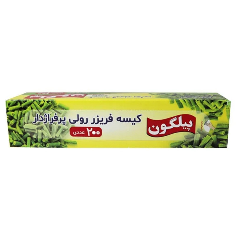 کیسه فریزر پیلگون مدل رولی پرفراژدار کد G2332 بسته 200 عددی