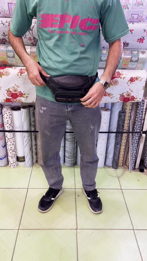 کیف کمری و رودوشی اسپرت 4 جیب اربعین و راهپیمایی