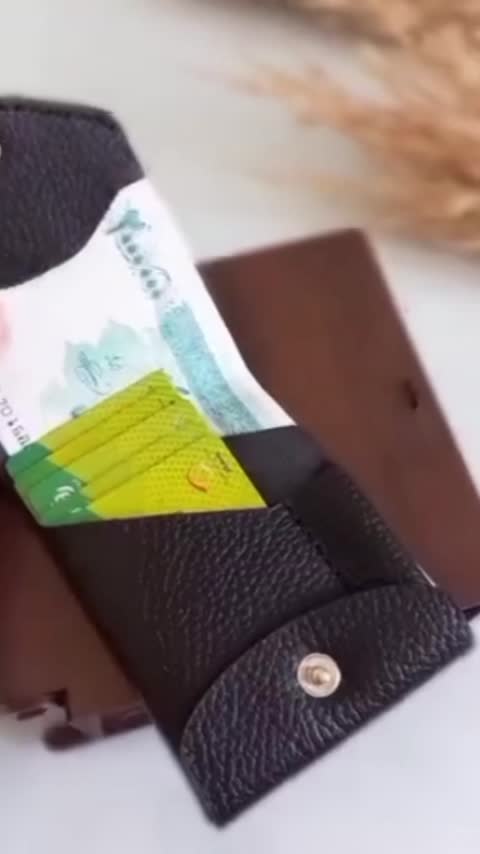 کیف پول و جاکارتی چرم طبیعی گاوی دستدوز قابل سفارش در رنگ های مختلف 