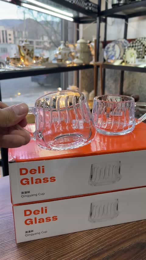 فنجان مدل کوئینگ Deli glass