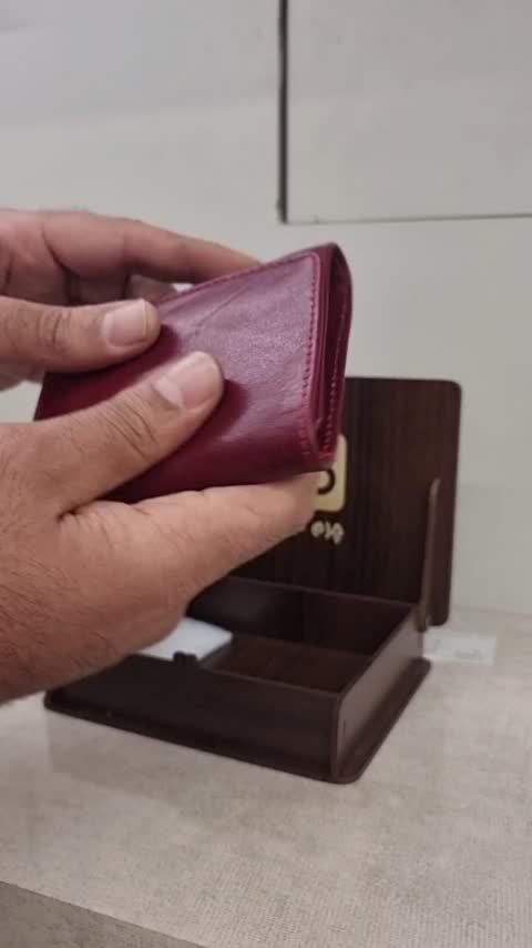 کیف پول جیبی تمام چرم طبیعی مردانه و زنانه 