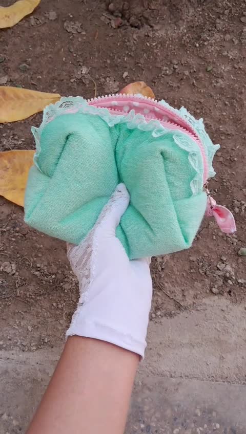 میکاپ بگ حوله ای دستدوز چین چینی