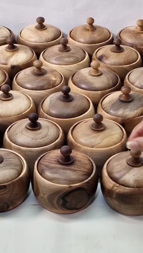 قندان چوب گردو