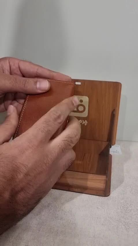 کیف جاکارتی ممتاز تمام چرم طبیعی
