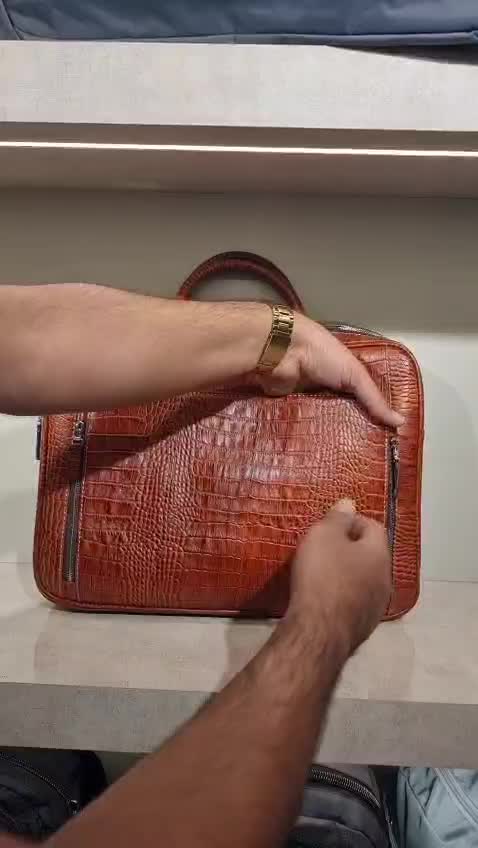 کیف اداری تمام چرم طبیعی