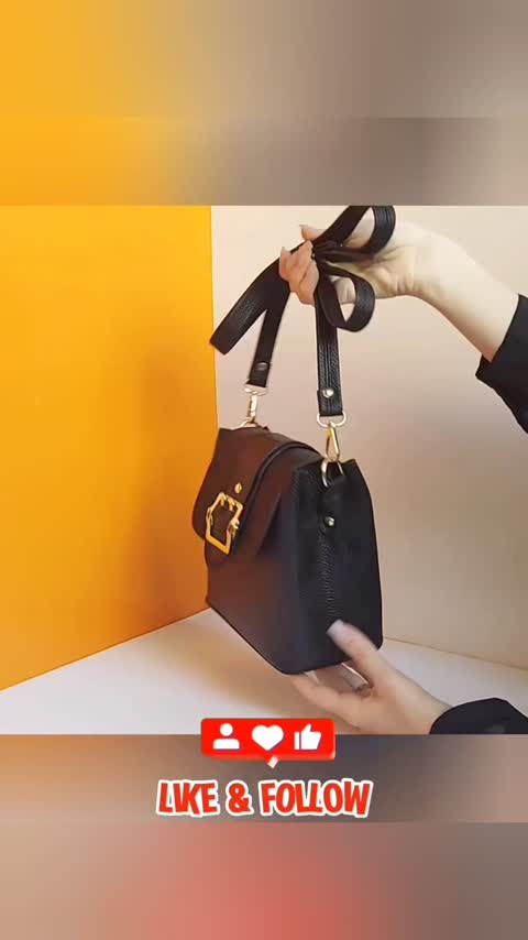 کیف دوشی چرم طبیعی زنانه و دخترانه کد 906چرم گاوی 