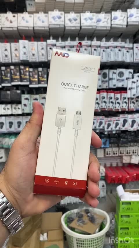کابل میکرو فست شارژ برند MD مدل S7