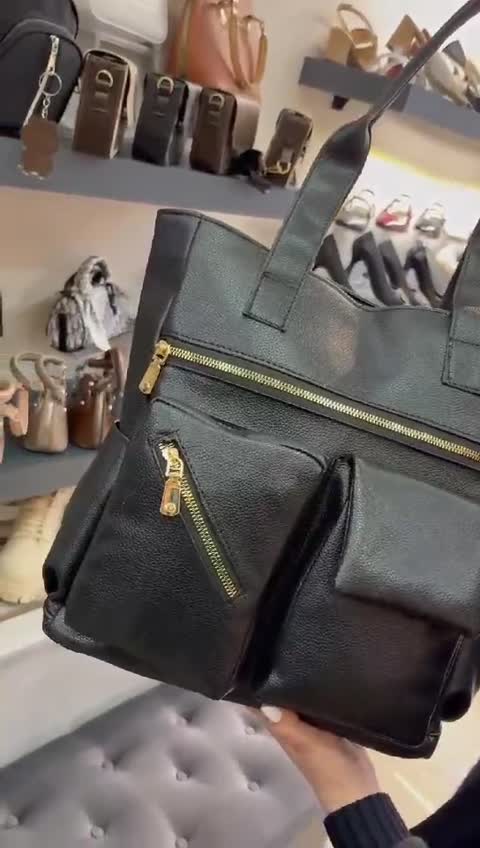 کیف بزرگ جادار چرمی مشکی زنانه دخترانه دوشی دستی صندوقی دانشجویی اداری کارمندی رسمی مجلسی روزمره پاسپورتی اسپورت پصشصهف