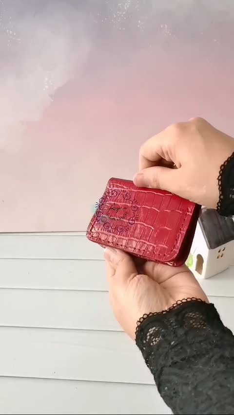 جاکارتی روزمره چرم طبیعی 4 جای کارت