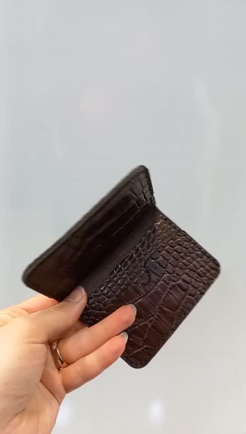 جاکارتی چرم طبیعی دستدوز 