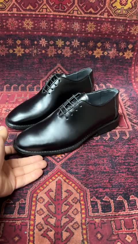 کفش مردانه تمام چرم مدل مارال سایز میانه