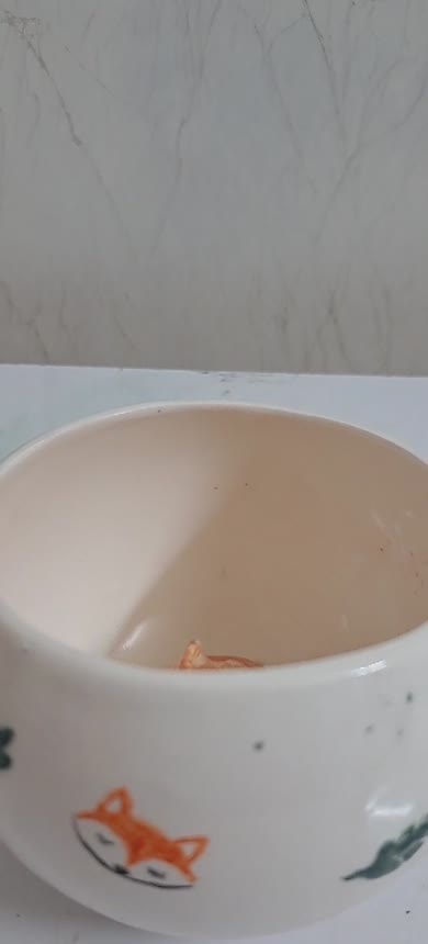 ماگ گرد سورپرایزی طرح جنگل بلوط